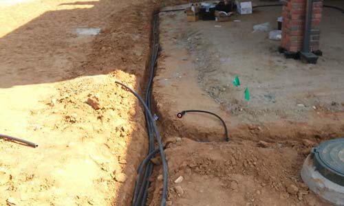 Система полива газонов в Раубичах